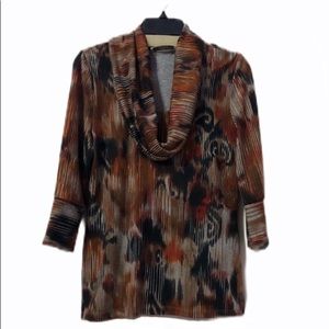 Zoé Shirt with Built In Scarf